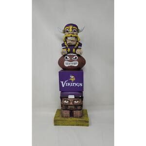 🆕 New NFL 16 inch Team Tiki Totem -  Minnesota Vikings